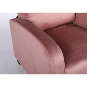 Πολυθρόνα Ανακλινόμενη ArteLibre ATRIA Σάπιο Μήλο Βελούδο 67.5x90x104cm - Image 7