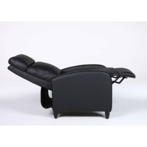 Πολυθρόνα Ανακλινόμενη ArteLibre ATRIA Μαύρο PU 67.5x90x104cm - Image 13