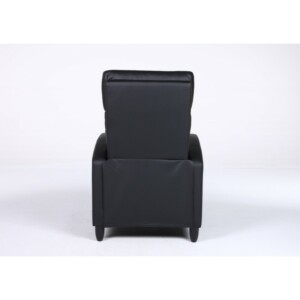 Πολυθρόνα Ανακλινόμενη ArteLibre ATRIA Μαύρο PU 67.5x90x104cm - Image 17