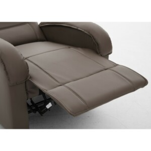 Πολυθρόνα Ανακλινόμενη ArteLibre CELAENO Καφέ PU 80x96x97cm - Image 13