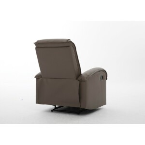 Πολυθρόνα Ανακλινόμενη ArteLibre CELAENO Καφέ PU 80x96x97cm - Image 17