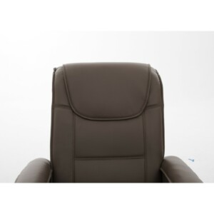 Πολυθρόνα Ανακλινόμενη ArteLibre CELAENO Καφέ PU 80x96x97cm - Image 3
