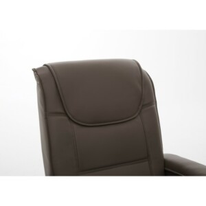 Πολυθρόνα Ανακλινόμενη ArteLibre CELAENO Καφέ PU 80x96x97cm - Image 5