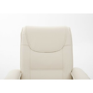 Πολυθρόνα Ανακλινόμενη ArteLibre CELAENO Εκρού PU 80x96x97cm - Image 3