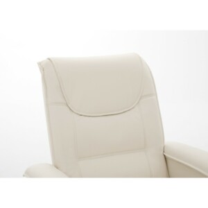 Πολυθρόνα Ανακλινόμενη ArteLibre CELAENO Εκρού PU 80x96x97cm - Image 5
