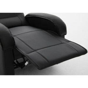 Πολυθρόνα Ανακλινόμενη ArteLibre CELAENO Μαύρο PU 80x96x97cm - Image 13