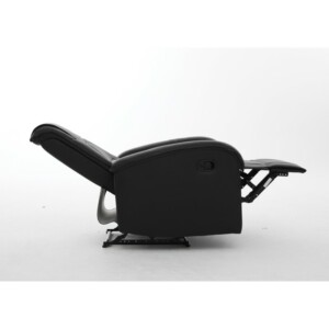 Πολυθρόνα Ανακλινόμενη ArteLibre CELAENO Μαύρο PU 80x96x97cm - Image 14