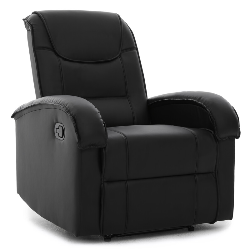 Πολυθρόνα Ανακλινόμενη ArteLibre CELAENO Μαύρο PU 80x96x97cm Πολυθρόνα Ανακλινόμενη ArteLibre CELAENO Μαύρο PU 80x96x97cm