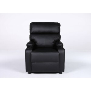 Πολυθρόνα Ανακλινόμενη ArteLibre RANA Μαύρο PU 80x95x103cm - Image 2