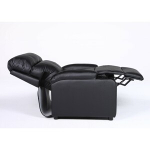 Πολυθρόνα Ανακλινόμενη ArteLibre RANA Μαύρο PU 80x95x103cm - Image 14