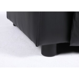 Πολυθρόνα Ανακλινόμενη ArteLibre RANA Μαύρο PU 80x95x103cm - Image 10