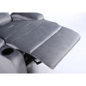 Πολυθρόνα Ανακλινόμενη ArteLibre RANA Γκρι Βελούδο 80x95x103cm - Image 13