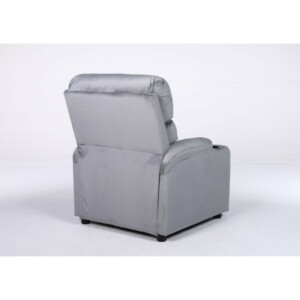 Πολυθρόνα Ανακλινόμενη ArteLibre RANA Γκρι Βελούδο 80x95x103cm - Image 17