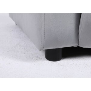 Πολυθρόνα Ανακλινόμενη ArteLibre RANA Γκρι Βελούδο 80x95x103cm - Image 10