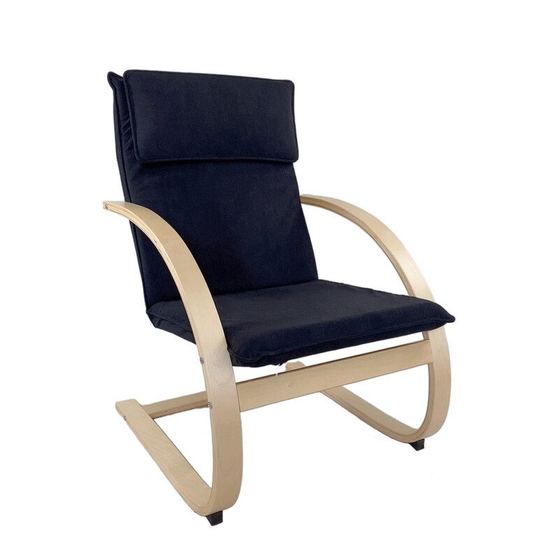 Πολυθρόνα ArteLibre VESNA Μαύρο/Φυσικό Ύφασμα/Ξύλο 67x78x92cm Πολυθρόνα ArteLibre VESNA Μαύρο/Φυσικό Ύφασμα/Ξύλο 67x78x92cm