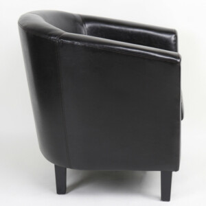 Πολυθρόνα ArteLibre FIORELLA Καφέ PU 73x69x75cm - Image 3