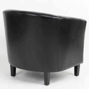 Πολυθρόνα ArteLibre FIORELLA Καφέ PU 73x69x75cm - Image 4