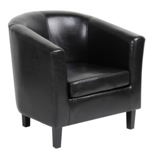 Πολυθρόνα ArteLibre FIORELLA Καφέ PU 73x69x75cm