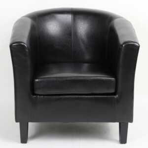 Πολυθρόνα ArteLibre FIORELLA Καφέ PU 73x69x75cm - Image 6