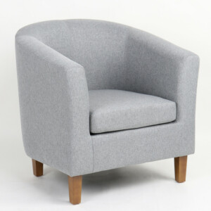 Πολυθρόνα ArteLibre FIORELLA Γκρι Ύφασμα 73x69x75cm - Image 2