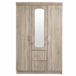 Ντουλάπα ArteLibre PROTEA Φυσικό Μοριοσανίδα 120x50x195cm