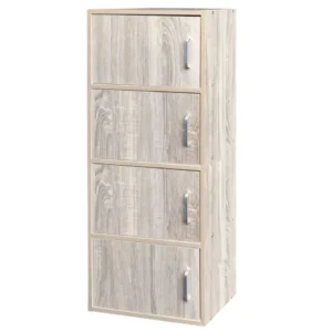 Ντουλάπα ArteLibre BEGONIA Φυσικό Χρώμα 42x30x106.2cm