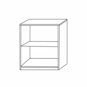 Κομοδίνο ArteLibre SEDUM Φυσικό χρώμα 40x40x45cm - Image 2