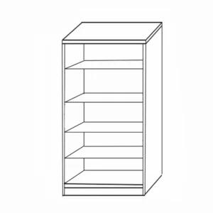 Συρταριέρα ArteLibre STONECROP Φυσικό Μελαμίνη 60x40x97cm - Image 2