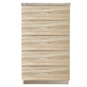 Συρταριέρα ArteLibre STONECROP Φυσικό Μελαμίνη 60x40x97cm