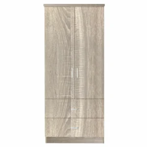 Ντουλάπα ArteLibre SWALLOWTAIL Φυσικό Χρώμα 80x50x180cm