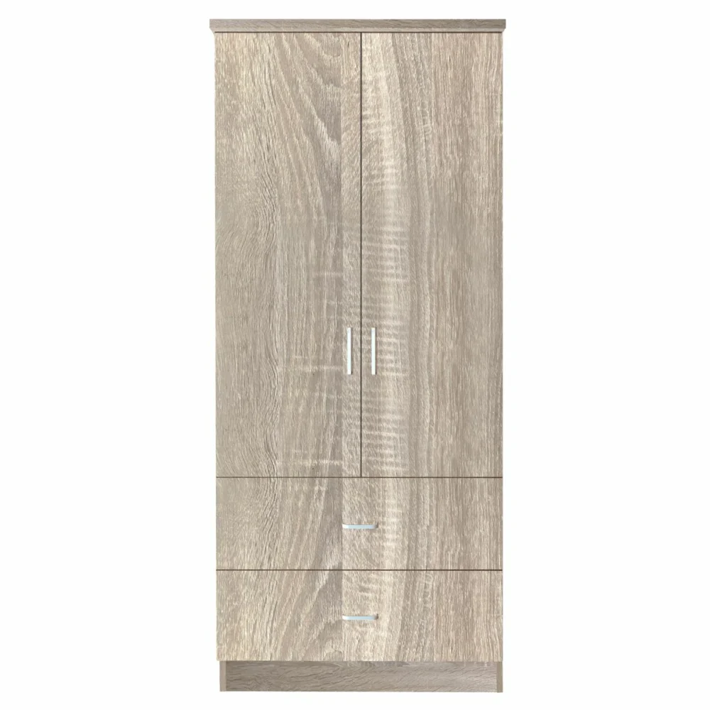 Ντουλάπα ArteLibre SWALLOWTAIL Φυσικό Χρώμα 80x50x180cm Ντουλάπα ArteLibre SWALLOWTAIL Φυσικό Χρώμα 80x50x180cm