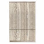 Ντουλάπα ArteLibre TUBEROSA Φυσικό Μοριοσανίδα 120x50x180cm