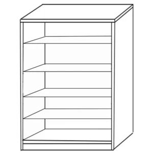 Παπουτσοθήκη ArteLibre KOKUTAN Φυσικό Χρώμα 80x33x120cm - Image 2