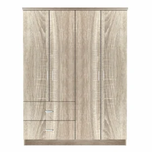 Ντουλάπα ArteLibre HOYA WAX Φυσικό Μοριοσανίδα 119x42x181cm