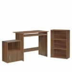 Γραφείο Σετ ArteLibre CYGNUS Καφέ 90x50x75/50x23x80/41x29x54cm - Image 2