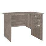 Γραφείο ArteLibre ERYTROPOUS Σκούρο Καφέ Μοριοσανίδα 120x60x76cm - Image 2