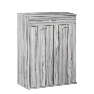 Παπουτσοθήκη ArteLibre MANU Γκρι Μοριοσανίδα/Μελαμίνη 80x33x100cm