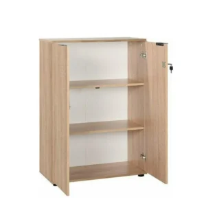 Ραφιέρα Γραφείου ArteLibre SELBY Φυσικό Μοριοσανίδα/Μελαμίνη 80x33x110cm - Image 2