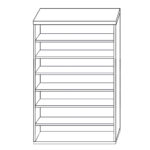 Παπουτσοθήκη ArteLibre SARA Φυσικό Μοριοσανίδα/Μελαμίνη 80x40x180cm - Image 2