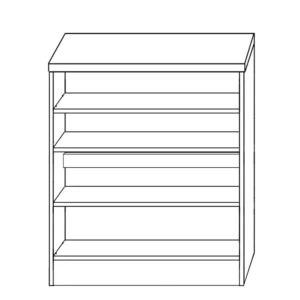 Παπουτσοθήκη ArteLibre HANNAH Φυσικό Μοριοσανίδα/Μελαμίνη 60x33x80cm - Image 2