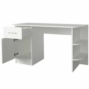 Γραφείο ArteLibre Gavdos Λευκό 120x52x75cm - Image 2