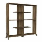 Βιβλιοθήκη ArteLibre Kos Σκούρο Καφέ 112x22x115cm