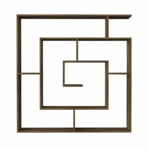 Βιβλιοθήκη ArteLibre Ithaki Σκούρο Καφέ 125x22x130cm - Image 4