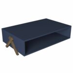 Τραπεζάκι Σαλονιού ArteLibre KOS Μπλε 98x60x26cm - Image 3