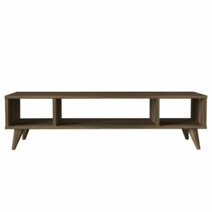 Έπιπλο Τηλεόρασης ArteLibre Samos Σκούρο Καφέ 120x35x40cm - Image 4