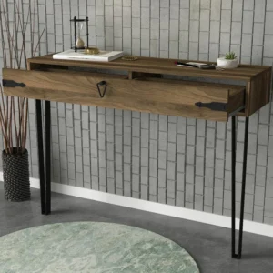 Κονσόλα ArteLibre Thira Καφέ 120x35x90cm - Image 3