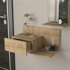 Έπιπλο Εισόδου ArteLibre RODOS Φυσικό 60x30x100cm - Image 2