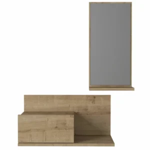 Έπιπλο Εισόδου ArteLibre RODOS Φυσικό 60x30x100cm - Image 5