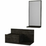 Έπιπλο Εισόδου ArteLibre RODOS Σκουρό Καφέ 60x30x100cm - Image 2