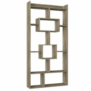 Βιβλιοθήκη ArteLibre Kinaros Sonoma 90x22x182cm - Image 4